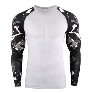 Breathable Skinny Fit Rash Guard for Sportswear Spandex Bjj Rash Guard Gym <b>Surfing</b> Diving Compression Shirts Mma Rash Guard 2026 - Product Image 5