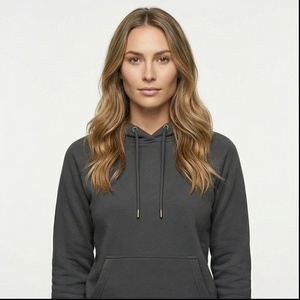 2025 Half <b>Zip</b> <b>Up</b> Sweatshirt Women Custom Fleece Cotton Oversized Plain Pullover Drop Shoulder Sweatshirt Women Cotton Sweatshirt - Product Image 1