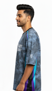 เสื้อยืดโอเวอร์ไซส์ลำลองสำหรับผู้ชาย สไตล์สตรีทแฟชั่นแนวเมือง - Product Image 3