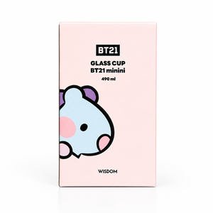 MAKEHEAL One PL Foundation X BT21 Mini Edición Especial Set Vaso de Vidrio Aleatorio Líquido Hidratante de Larga Duración y Cobertura Total Tono Claro - Product Image 5
