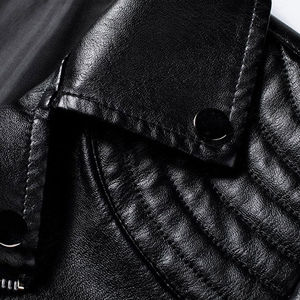 <b>SMART</b> SHINE ENTERPRISES <b>Men</b> Soft Premium Leather <b>Jacket</b> Full Zip Casual Comfortable Durable Regular Fit Classic Winter Quick Dry - Product Image 6