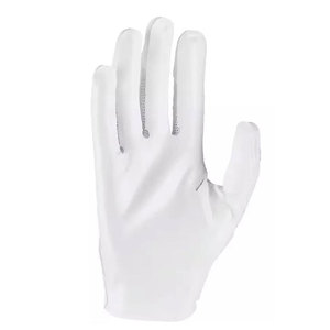Top Custom Made Breathable Anti-Slip Printed Polyester American <b>Football</b> Gloves Hook Loop Closure Personalized Your Own Gloves - Product Image 5
