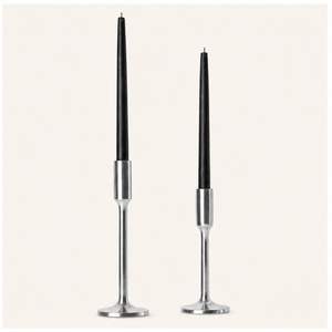 Aluminum Taper Candle Holder Set Luxury <b>Silver</b> Metal <b>Candlestick</b> Stand for Wedding Table Centerpiece Christmas Party Home Decor - Product Image 5