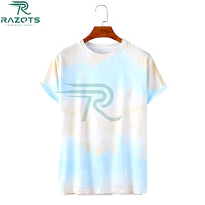 Nouveau T-shirt Homme Luxe Haut de Gamme OEM Personnalisé en Maille Solide Formelle Écologique Respirant Polyester/Coton - Product Image 6