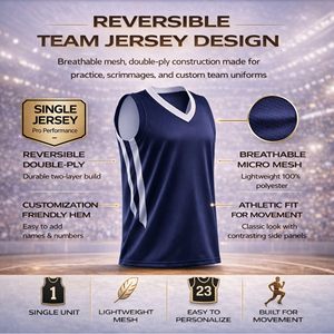 Uniformes de Baloncesto al por Mayor, Fabricante de Uniformes con Impresión Digital Personalizada, Uniformes Reversibles para Equipos, Ropa Deportiva al por Mayor, sin Mangas, Cuello en V - Product Image 6