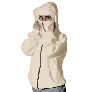 Sudadera con capucha doble extragrande personalizada, de algodón 100% grueso, estilo urbano, para hombre, de alta calidad, premium, OEM. - Product Image 1