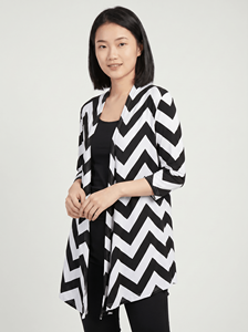 Bmama Cardigan de maternité décontracté à devant ouvert, vêtement d'extérieur léger pour la grossesse et l'allaitement, manches 3/4, vente en gros OEM - Product Image 3
