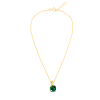Pendientes de Oro Sólido de 14K, 9K, 10K y 18K con Piedra Preciosa de Laboratorio de 2 Quilates, Certificados por IGI, Fabricante de Joyería Fina Ética, Venta al por Mayor, RJC OEM ODM