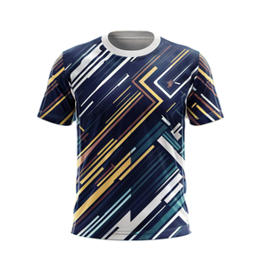 Camisa de manga corta de poliéster para hombre, informal, transpirable, para verano, al por mayor - Product Image 6