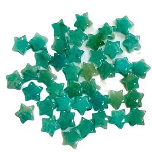 หินอัญมณีแกะสลักด้วยมือรูปทรงดาวหินอเมซอนธรรมชาติสำหรับทำเครื่องประดับลูกปัดแกะสลักขนาด10มม. - Product Image 4