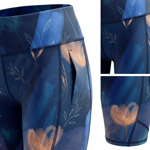 Fitness Wear Customized Design Gym Shorts Seamless Breathable Stretch Workout Running Sports with Pocket Push Up <b>Booty</b> Shorts - Product Image 4