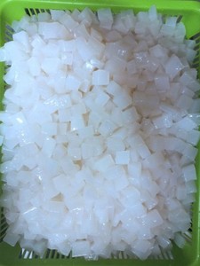 เนื้อนุ่มเคี้ยวเพลิน วุ้นมะพร้าว สำหรับเครื่องดื่มเพื่อสุขภาพ วัตถุดิบสำหรับร้านชานมไข่มุก สีขาว - Product Image 2