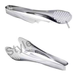 Pinzas de acero inoxidable de primera calidad con utensilio de metal duradero de diseño clásico elegante con función de orificio única - Product Image 1