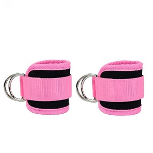 Sangle de cheville élastique de haute qualité avec sangle en D et manchette en néoprène, respirante et réglable, pour un soutien des jambes unisexe - Product Image 2