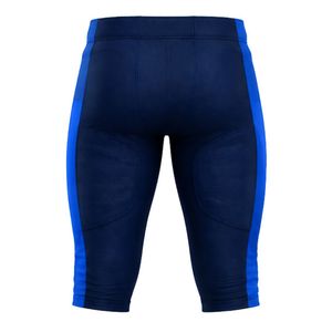 Blue American Football Shorts Padded <b>Athletic</b> Uniform Lightweight Durable Team Sportswear for Football Game or Training - Product Image 2