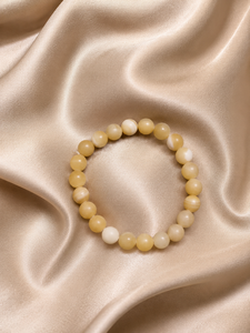 Classic Women's Jade <b>Beaded</b> <b>Bracelet</b> Natural Stone Round Ball Shape Elegant Jewelry Accessory - Product Image 2