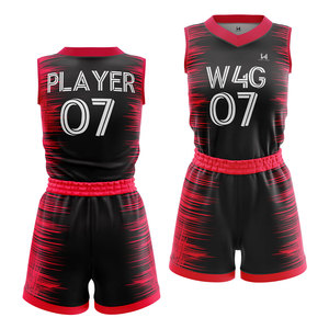 Ensemble d'uniformes de basketball sublimés pour femmes – Maillot et short personnalisés, respirants, séchage rapide, vêtements de sport d'équipe, vente en gros directe usine - Product Image 4