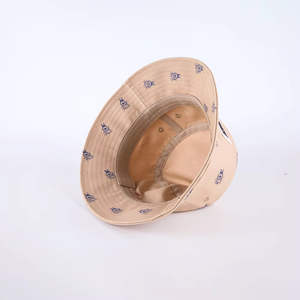 Wholesale Custom Design Cotton <b>Sun</b> <b>Hat</b> Fashion Bucket <b>Hat</b> for <b>Men</b> with Embroidered Logo for Outdoor Use - Product Image 6