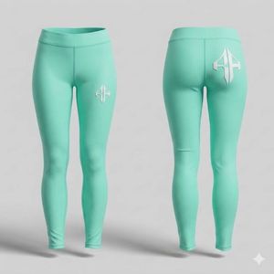 Leggings de Mujer con Diseño Personalizado de Alta Calidad, Estampados, Estilo Casual, Material Spandex/Nylon, por RIVIAN ATLANTIC - Product Image 4