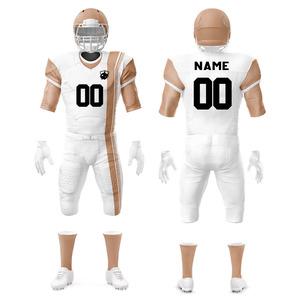 Uniforme de Fútbol Americano Ligero de Poliéster, el Mejor Proveedor, el Mejor Diseño, Alta Calidad Profesional, Logotipo Personalizado, Sin Mangas, Ropa Deportiva - Product Image 3