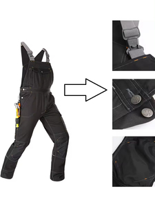 Latest Arrival Wear Men Safety <b>Working</b> Wear Hot Selling Best Men Safety Bibs Plus Size Wear Best Manufacturing Men Safety Bibs - Product Image 3