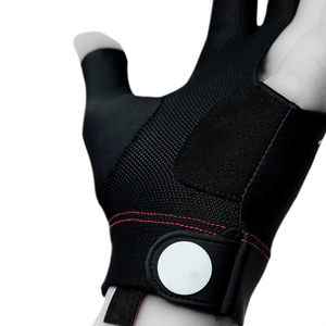 ถุงมือสนุกเกอร์คุณภาพพรีเมียมแบบสามนิ้ว ผ้าไนลอนกันลื่น สำหรับเกมบิลเลียด ระบายอากาศได้ดี MOQ ต่ำ - Product Image 3