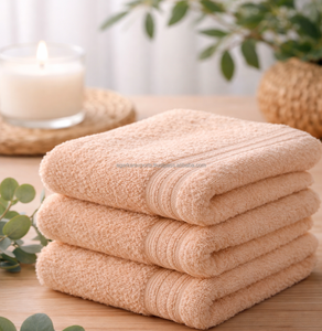 Toalla Facial Deportiva de Algodón Natural para Mujer, 600 GSM, Suave, Ligera y Duradera, de Secado Rápido, Agradable al Tacto, Jacquard - Product Image 2