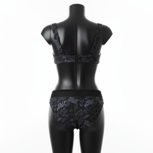 Conjunto de Bikini de Dos Piezas para Mujer de Alta Calidad, 230 GSM, Poli Spandex, Paneles de Malla en la Cintura, Logotipo Sublimado Personalizado - Product Image 2