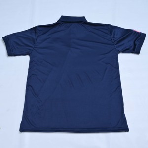 Polo à manches courtes bleu marine pour homme, qualité supérieure, logo brodé, séchage rapide, tricoté, décontracté, vente en gros - Product Image 6
