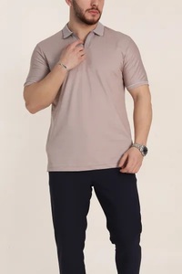 เสื้อกอล์ฟผู้ชาย โลโก้ด้านหน้า บริเวณปกเสื้อ น้ำหนัก 400 กรัม ผ้าฝ้าย 100% แขนสั้น แห้งเร็ว ระบายอากาศดี แฟชั่นสั่งทำได้ - Product Image 5