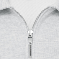 Sweat-shirt demi-zip personnalisé haut de gamme pour homme, en mélange de coton épais, décontracté, col rabattu, coupe régulière et décontractée, chaud et doux, idéal pour l'automne