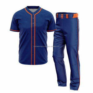 Prix de Gros – Nouveaux Ensembles Durables de Chemises et Maillots de Baseball pour Hommes Printemps-Automne 2025 – Grandes Tailles Respirants et à Séchage Rapide - Product Image 4