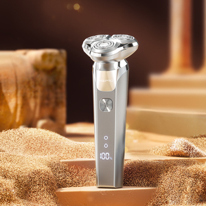 <span class=keywords><strong>Rasoir</strong></span> électrique à induction tactile intelligent avec tête magnétique, <span class=keywords><strong>rasoir</strong></span> rotatif rechargeable pour hommes, voyage d'affaires - Product Image 1