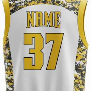 Uniformes de Baloncesto Personalizados Unisex de Nueva Temporada 2026, MOQ Bajo, Conjuntos de Camisetas Impresas, Transpirables, que Absorben la Humedad, Antibacterianos y de Secado Rápido - Product Image 5