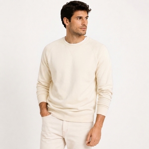 Sudadera con Capucha para Hombre, Cuello Redondo, Corte Holgado, Tejido de Felpa, Algodón, Informal, Ecológica, Transpirable, para Invierno - Product Image 3