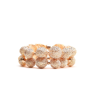Ethnic Style Fancy <b>Crystal</b> Stone Ball <b>Bracelets</b> Trendy Sparkling Brass Bangles for Wedding & Festive Wear-10575633PK_2.8 - Product Image 2