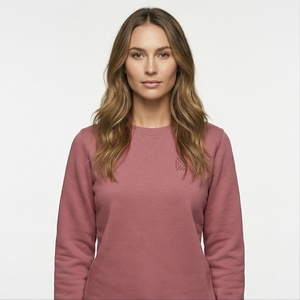 Nueva llegada sudadera para mujer y Joggers logotipo personalizado 2 piezas conjunto corto de mujer ropa sudaderas con capucha sudadera de algodón marca nueva - Product Image 1