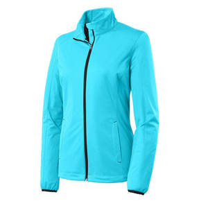 Chaqueta Softshell para Mujer, con Cierre, Ligera, con Capucha, Manga Larga, Resistente al Viento, Informal, para Golf - Product Image 5