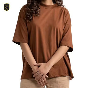 Camisetas Extra Grandes de Moda para Mujer, Tejido Suave, Algodón Ecológico, Corte Regular, Manga Corta, Casual, Verano, Cómodas - Product Image 1