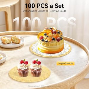 Assiette de présentation de luxe ronde décorative pour mariages, événements, hôtels et restaurants - Product Image 6
