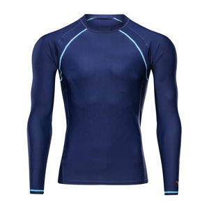 Rashguard de compression personnalisé à manches longues en latex pour homme, protection solaire UV UPF 50, séchage rapide, idéal pour la natation et le surf, qualité supérieure - Product Image 6