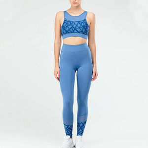 Conjuntos de yoga para mujer, tela de alta elasticidad, acabado suave, conjunto deportivo de yoga, conjunto de yoga ligero y cómodo. - Product Image 1