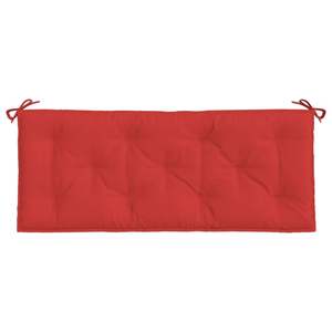 Coussin de banc de jardin en tissu Oxford rouge 47,2"x19,7"x2,8" – Coussins et oreillers d'extérieur - Product Image 4
