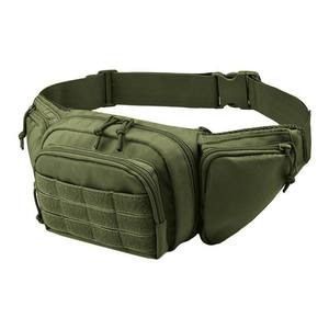 Outdoor Tactical Fanny Pack Unisex Nylon Waterproof Waist Bag with Belt and Concealed Carry Pouch for <b>Shooting</b> & Hiking - Product Image 1