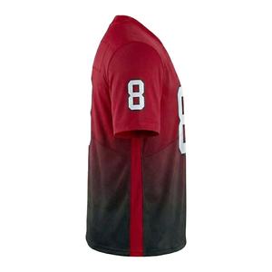 Custom Team <b>Sports</b> <b>Jersey</b> for Men Short Sleeve Gradient Color Athletic Training Shirt - Product Image 2