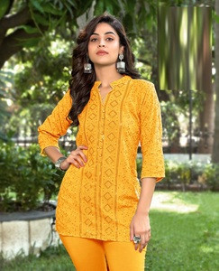Women's Viscose Rayon Fully Sequence Work Casual Prom Graduation Kurta / Kurti - Product Image 2