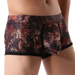 Calzoncillos Boxer Deportivos de Verano para Hombre, Corte Medio, Delgados, Antibacterianos, de Secado Rápido, Ecológicos, de Algodón, Sin Costuras, de Cuatro Puntas - Product Image 5