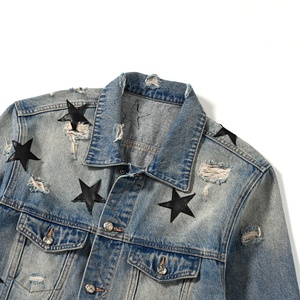Chaquetas Vaqueras de Mezclilla 100% Algodón para Hombre, Diseño Personalizado, Estilo Vintage, de Buena Calidad, Precio al por Mayor para Pakistán - Product Image 6