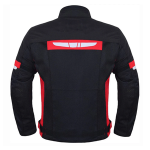Chaqueta de Motociclista Personalizada Hecha en Pakistán, Resistente al Viento, Transpirable, de Secado Rápido, Talla Grande, Estampada, con Protectores, Textil, Unisex - Product Image 6