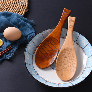 Cuchara de Madera Hecha a Mano para Cocinar y Servir, Utensilio de Cocina Ecológico - Product Image 3